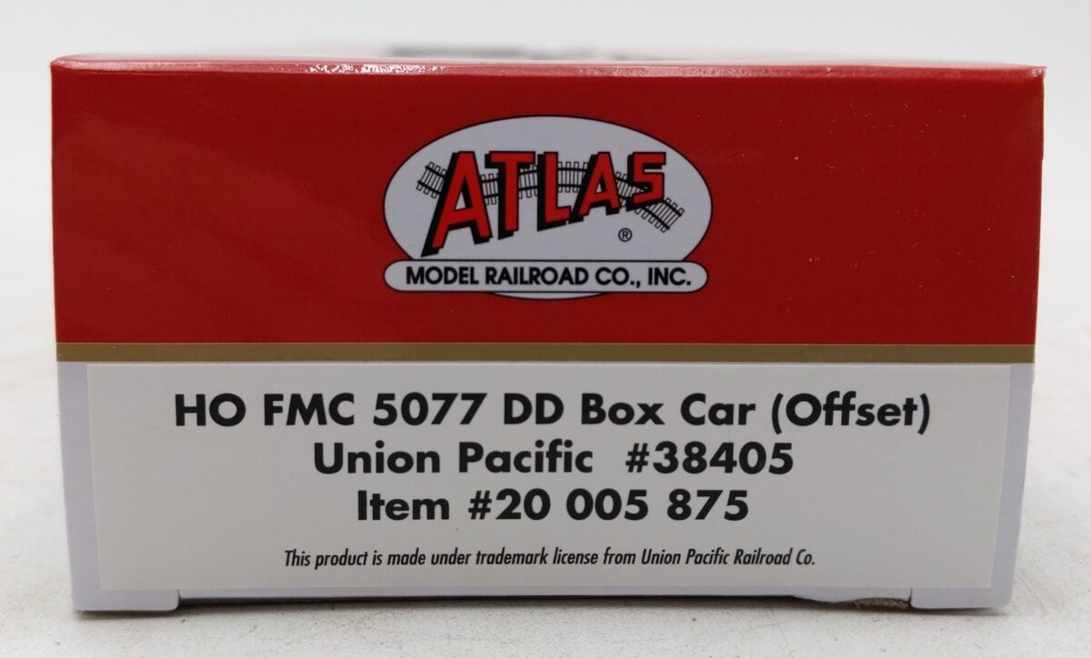 Atlas 20005875 HO Union Pacific FMC 5077 Double Door Boxcar #38405