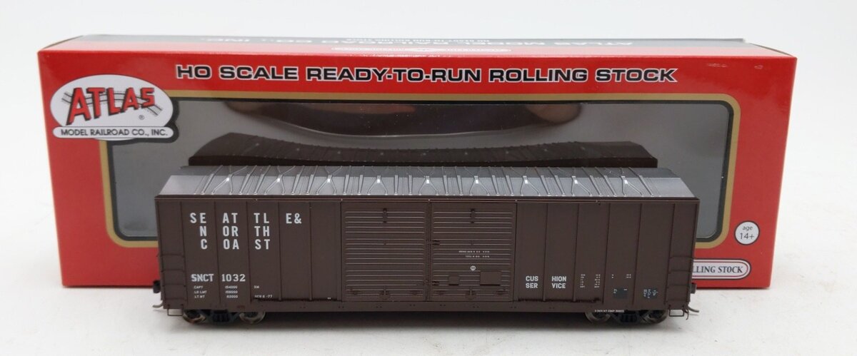 Atlas 20005869 HO Seattle & North Coast FMC 5077 Double Door Boxcar #1032
