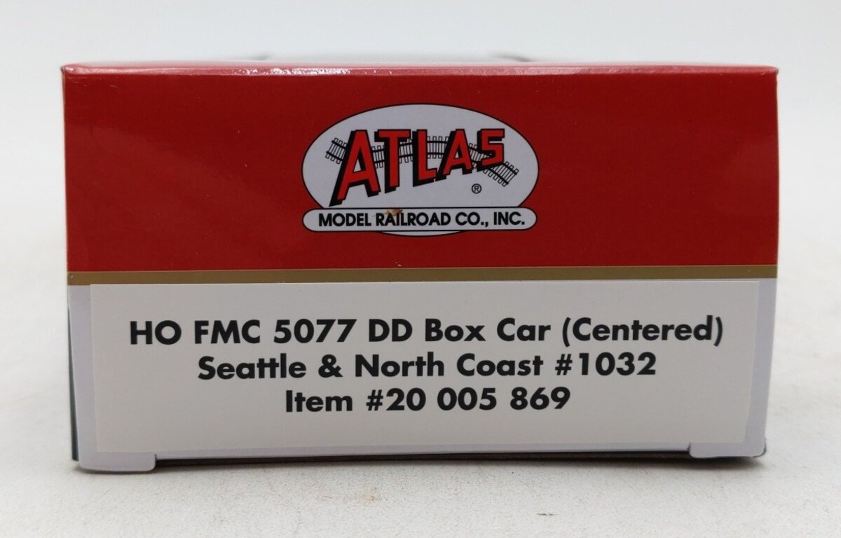 Atlas 20005869 HO Seattle & North Coast FMC 5077 Double Door Boxcar #1032