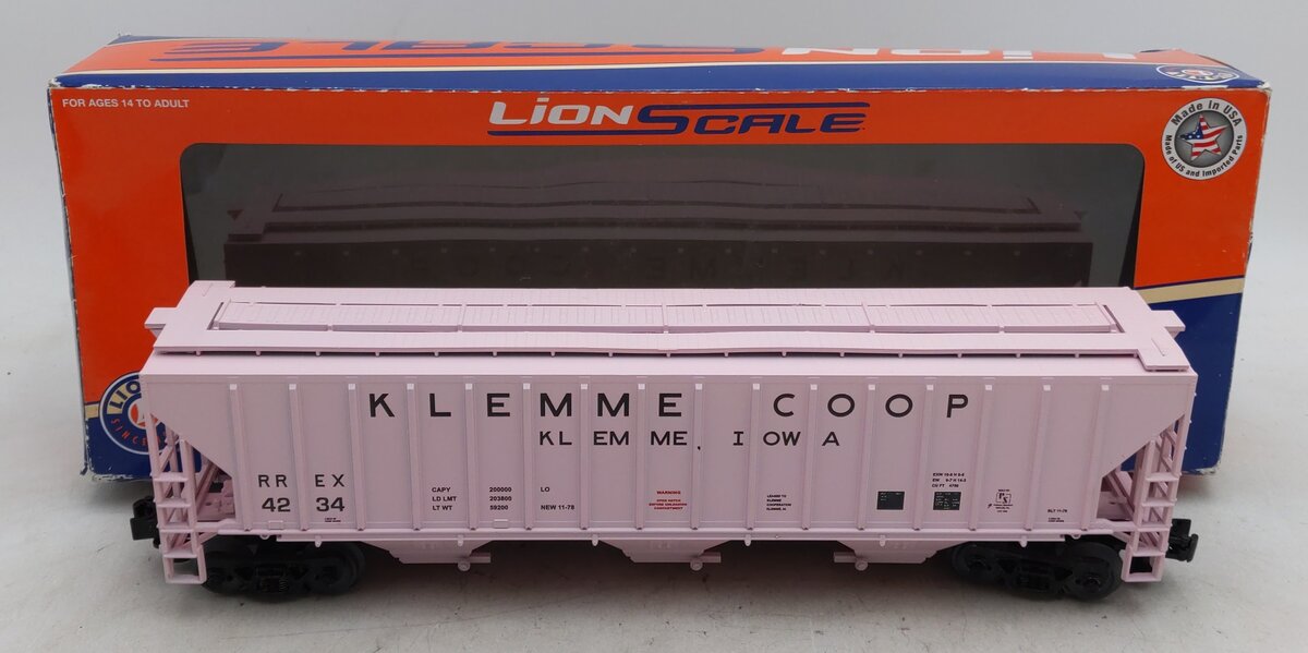Lionel 3-16140C O Klemme Coop PS-2CD Covered Hopper #4234