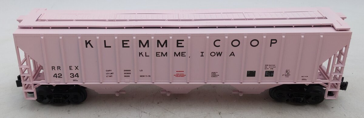 Lionel 3-16140C O Klemme Coop PS-2CD Covered Hopper #4234