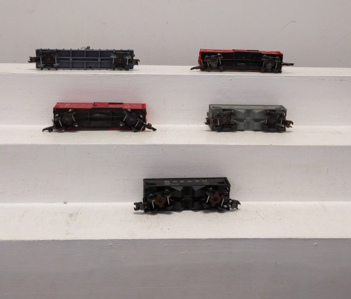 American Flyer Vintage S Freight Cars # 629, 924, 633, 934 & Custom Hopper [5]