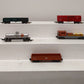 American Flyer Vintage S Postwar Freight Cars # 24546, 631, 629, 625G & 941 [5] EX