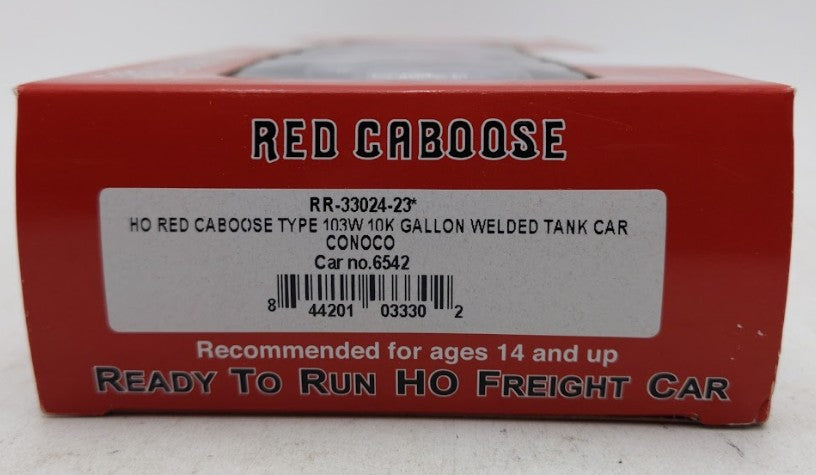 Red Caboose RR-33024-23 HO SHPX FMC Chemicals 103W 10K Gallon Tank Car #6542 LN/Box