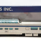 Rapido Trains 116048 HO VIA Rail Canada Budd Mid-Train Dome Car #8511