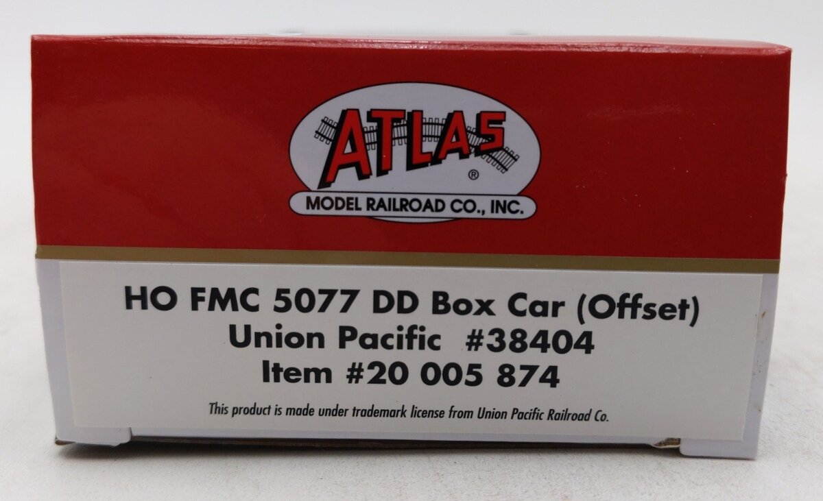 Atlas 20005874 HO Union Pacific FMC 5077 Double Door Boxcar #38404
