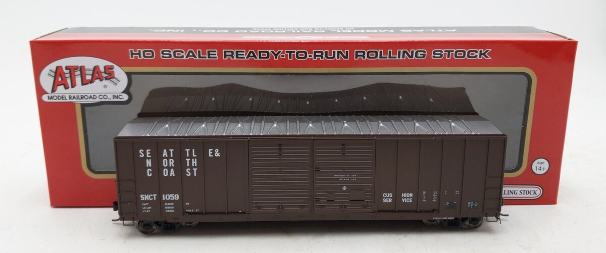 Atlas 20005870 HO Seattle and North Coast FMC 5077 DD Box Car #1059