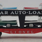 Lionel 6414 Vintage O Evans Autoloader with 4 Cheapie Autos - Rare Version EX