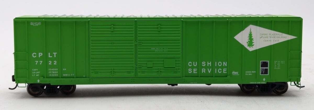 Atlas 20005866 HO Camino Placerville & Lake Tahoe FMC 5077 DD Boxcar #7722