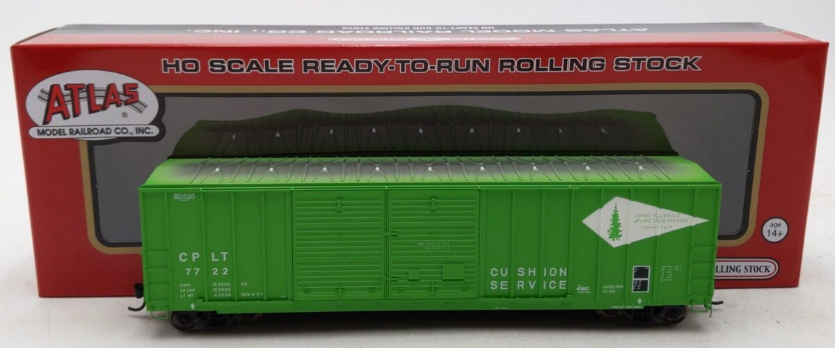 Atlas 20005866 HO Camino Placerville & Lake Tahoe FMC 5077 DD Boxcar #7722