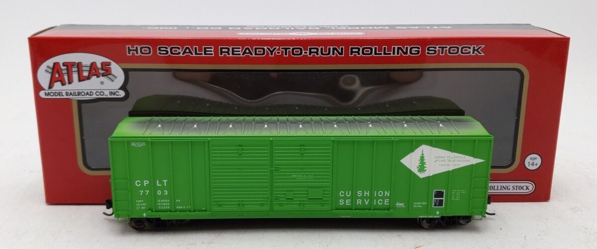Atlas 20005864 HO Camino Placerville & Lake Tahoe FMC 5077 DD Boxcar #7703