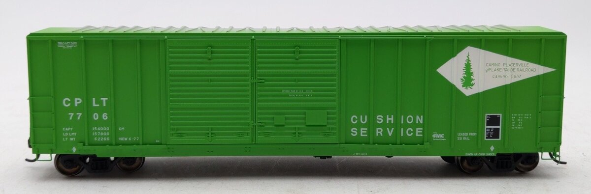 Atlas 20005865 HO Camino Placerville & Lake Tahoe FMC 5077 DD Boxcar #7706