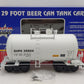 USA Trains R15205 G S.H.P.X Beer Can Tank Car (White)