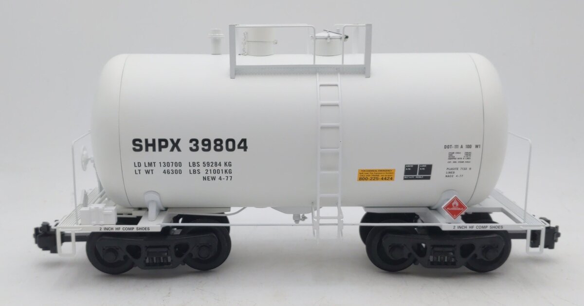 USA Trains R15205 G S.H.P.X Beer Can Tank Car (White)