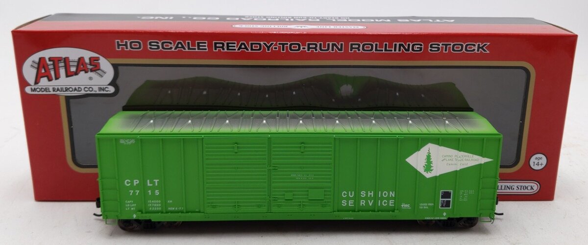 Atlas 20005867 HO Camino Placerville & Lake Tahoe FMC 5077 DD Boxcar #7715
