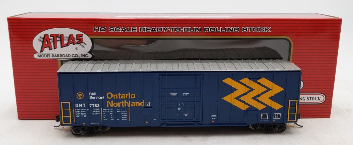 Atlas 20006090 HO Ontario Northland NCS 5277 Plug Door Boxcar #7783