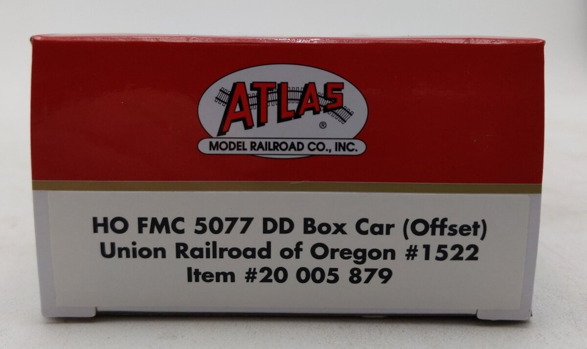 Atlas 20005879 HO Union Railway Of Oregon FMC 5077 Double Door Box Car #1522