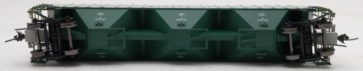 InterMountain 45296-01 HO Scale RBMN 4750 3-Bay Rib-Sided Covered Hopper #9969