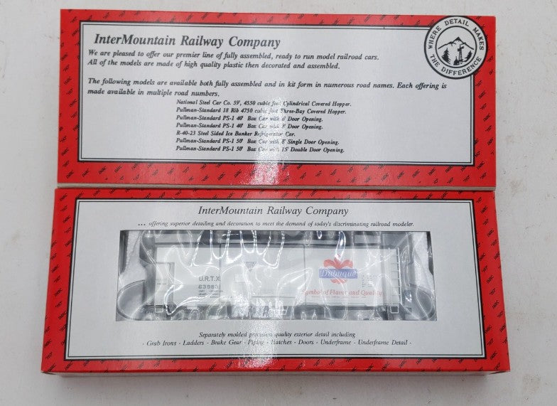 InterMountain 45525-12 HO Scale Dubuque Steel Sided Ice Bunker #63983 LN/Box