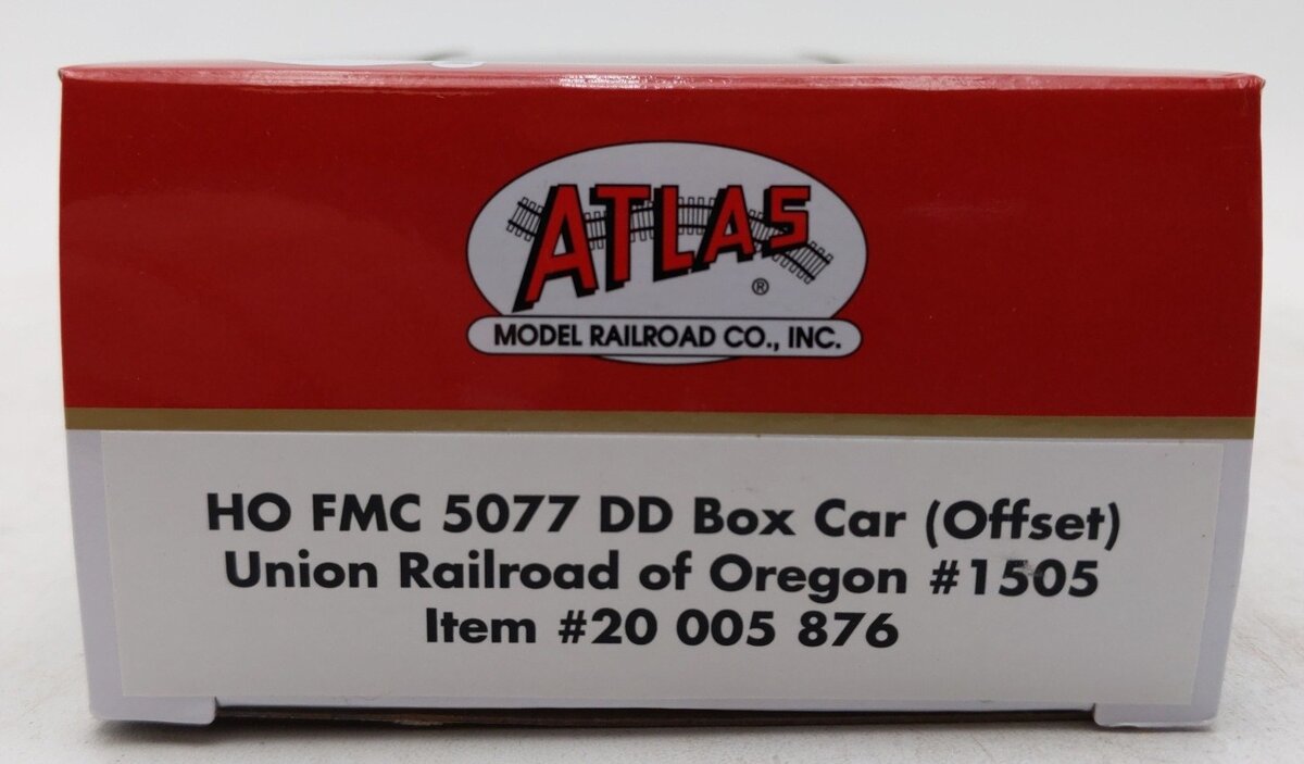 Atlas 20005876 HO Union Railway of Oregon FMC 5077 Double Door Boxcar #1505