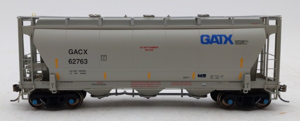 Atlas 20006838 HO General American (GACX) Trinity 3230 Covered Hopper #62763