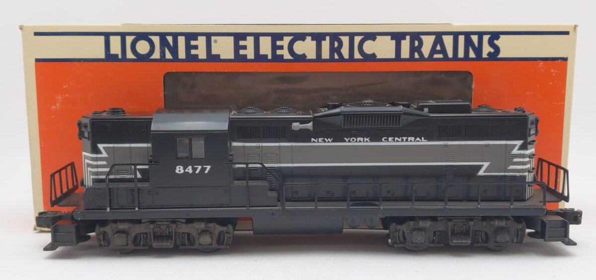 Lionel 6-8477 O Gauge New York Central GP9 Diesel Locomotive w/Horn #8477 EX/Box