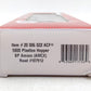 Atlas 20006022 HO AMCX ACF 5800 4-Bay Plastics Covered Hopper Car #107912