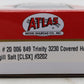 Atlas 20006849 HO Cargill Salt CLSX Trinity 3230 3-Bay Covered Hopper RTR #3202