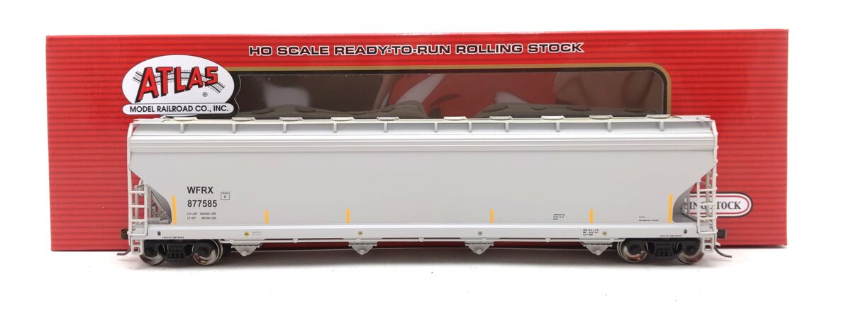 Atlas 20006033 HO Scale Wells Fargo Rail ACF 5800 Plastics Hopper #877585