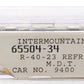 InterMountain 65504-34 N Scale Merchants Despatch/MDT Refrigerator Car #9400 LN/Box