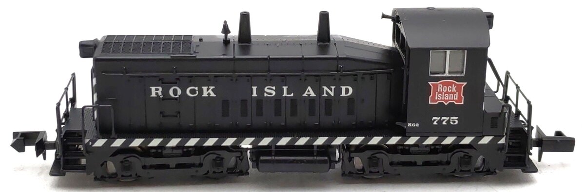 Life Like 7893 N Scale Rock Island SW9/1200 Diesel Locomotive #775 LN/Box