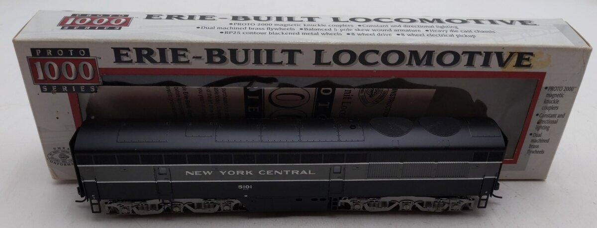 Proto 1000 HO New York Central Erie-Built B-Unit Diesel Locomotive #5101 LN/Box