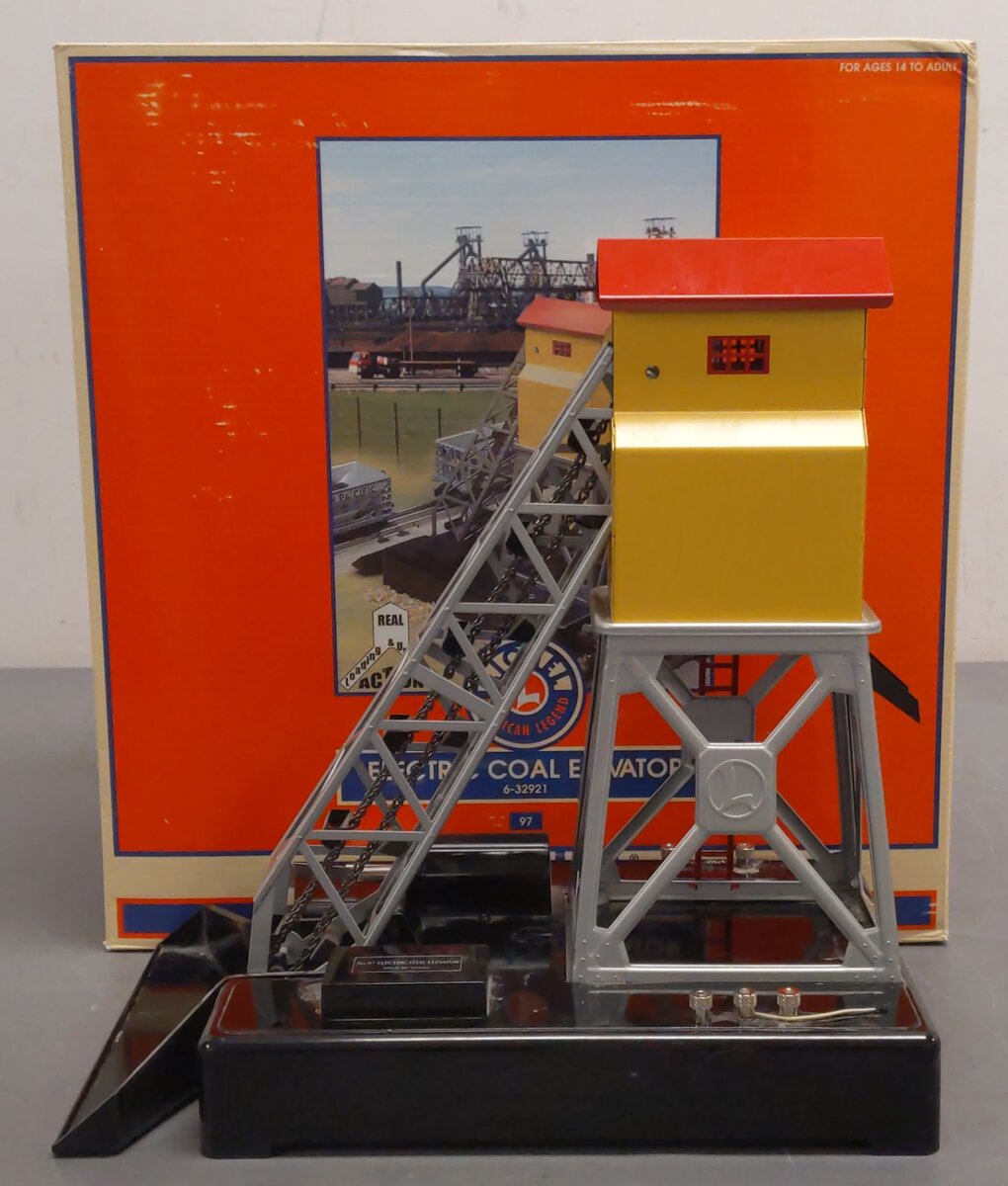 Lionel 6-32921 O Gauge Electric Coal Elevator #97 EX/Box
