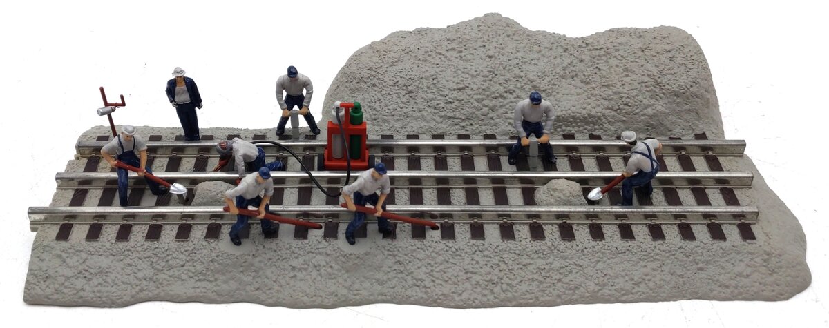 Lionel 6-24105 O Operating Track Gang with Blue LED