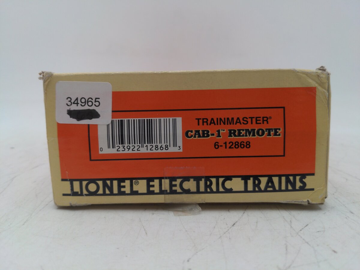 Lionel 6-12868 O Cab-1 Remote Controller EX/Box
