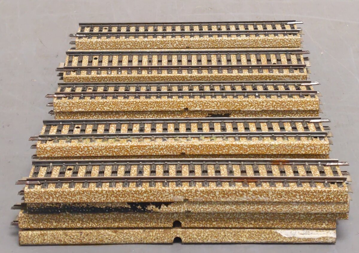Marklin 5106 HO Metal Straight Track (25)