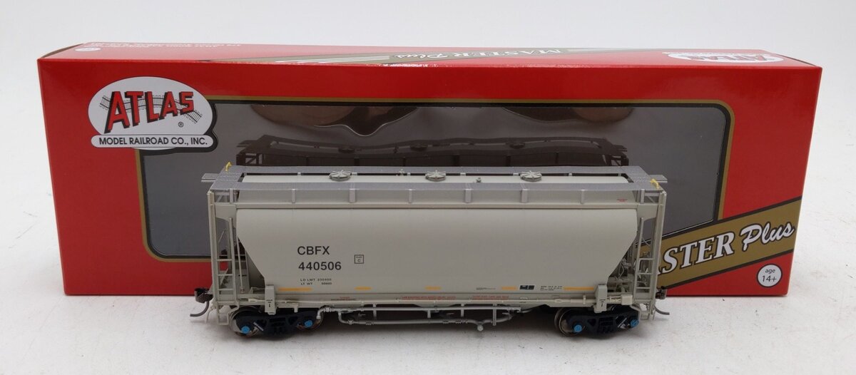 Atlas 20006841 HO CIT Group CBFX Trinity 3230 3-Bay Covered Hopper #440506
