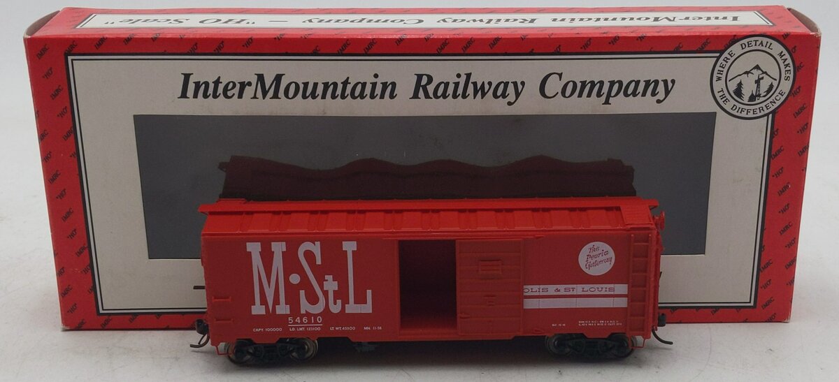 InterMountain 45719-10 HO Minneapolis & St. Louis 40' Boxcar #54610 NIB