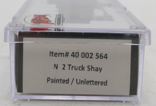 Atlas 40002564 N Scale Undecorated 2-Truck Shay Steam Locomotive