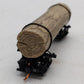 Micro-Trains 11300740 N Scale Undecorated 40' Disconnect Log Car w/Load LN/Box