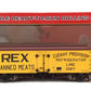 Atlas 20005813 HO Rex Canned Meats 36' Wood Reefer Car #1097