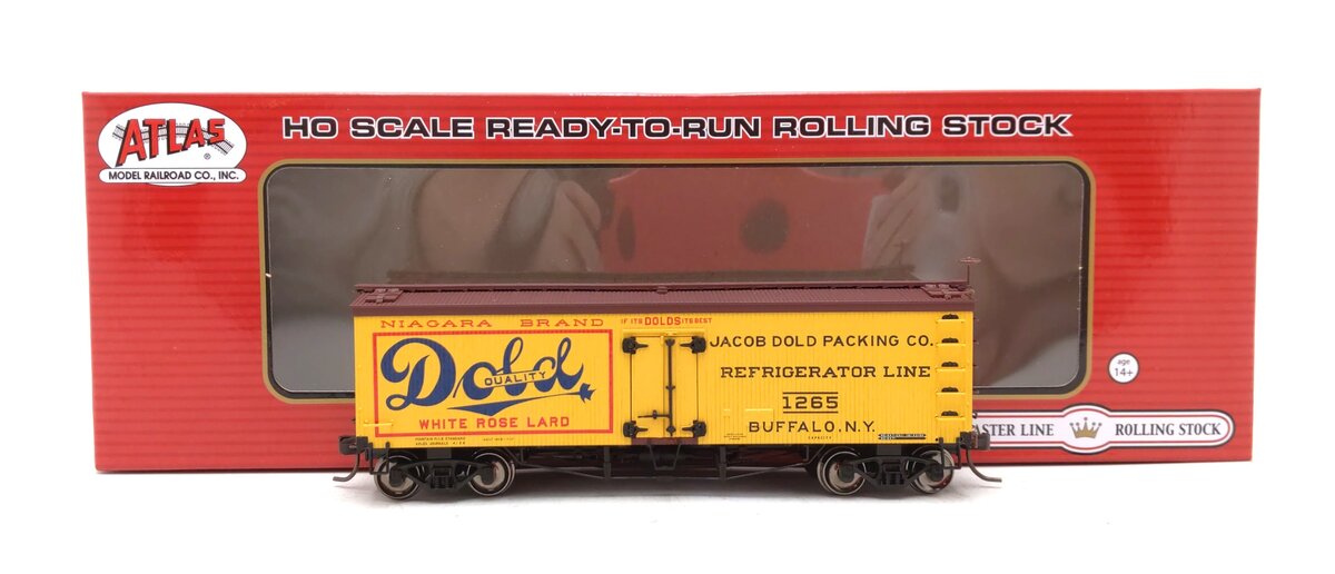 Atlas 20005803 HO Dold Packing Company 36' Wood Reefer Car #1265