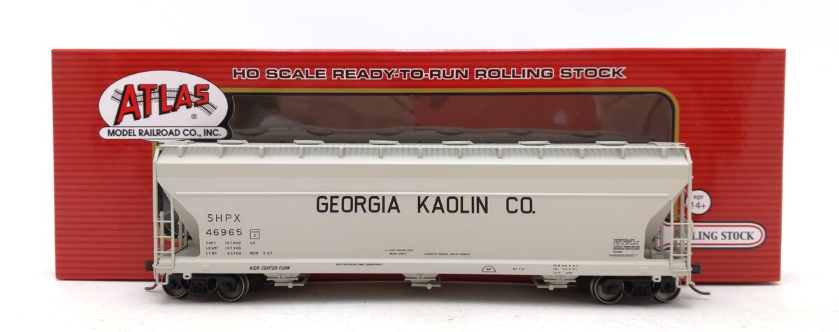 Atlas 20006936 HO Georgia Kaolin ACF 4650 Centerflow Hopper #46965