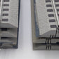 Lionel O Gauge FasTrack Straight Track Sections: 6-12040, 6-12016, 6-12073 [17] EX