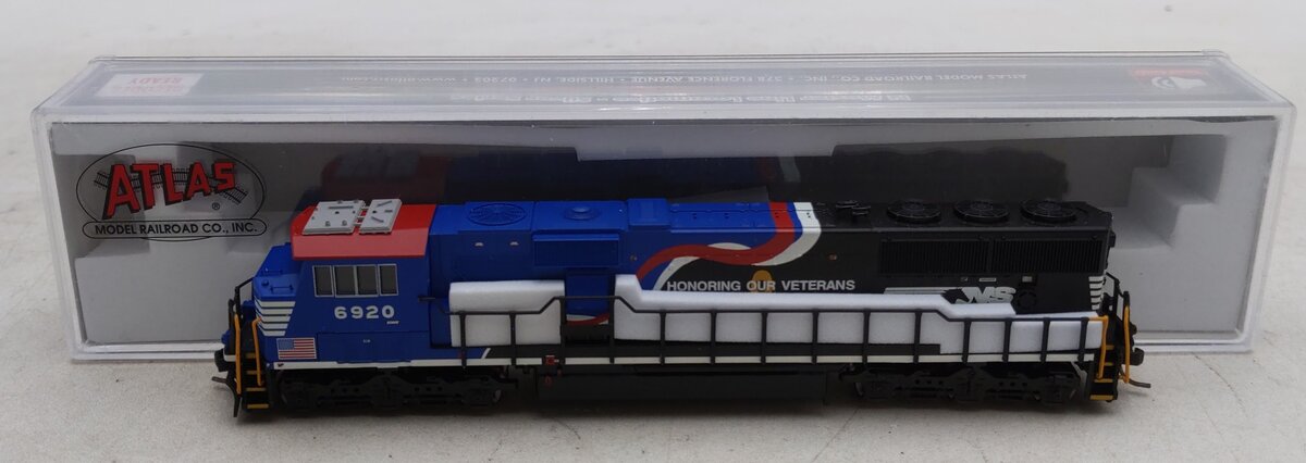 Atlas 40003960 N Norfolk Southern Honoring Our Veterans EMD SD-60E Diesel #6920