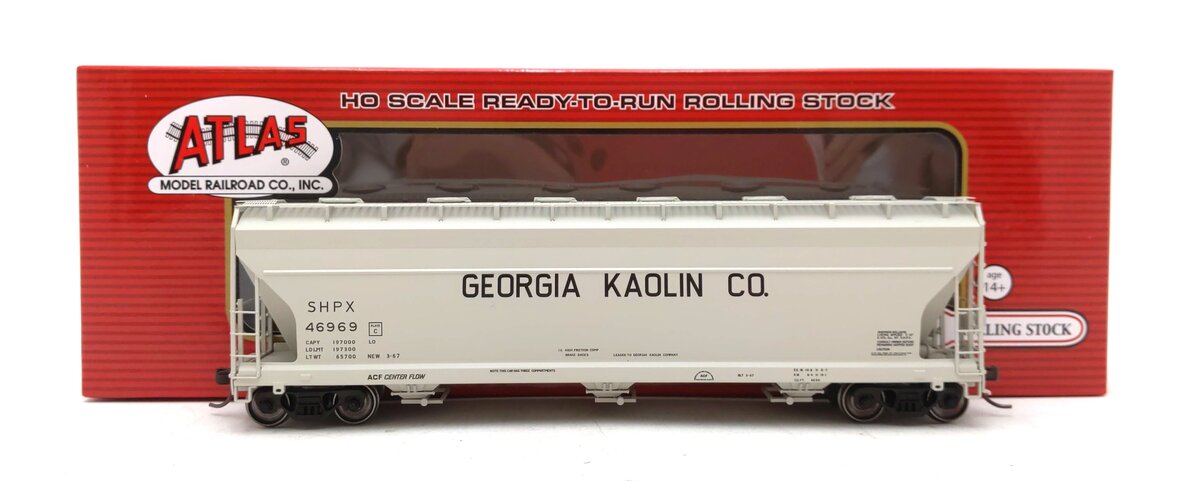Atlas 20006937 HO Georgia Kaolin ACF 4650 Centerflow Hopper #46969