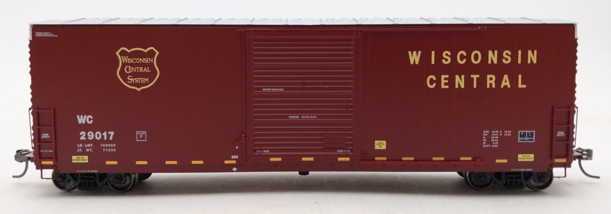 ExactRail EE-1014-2 HO Wisconsin Central PC&F 6033 Single Door Boxcar #29017 NIB