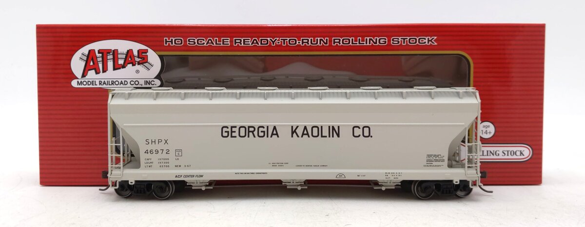 Atlas 20006938 HO Georgia Kaolin ACF 4650 Centerflow Hopper #46972