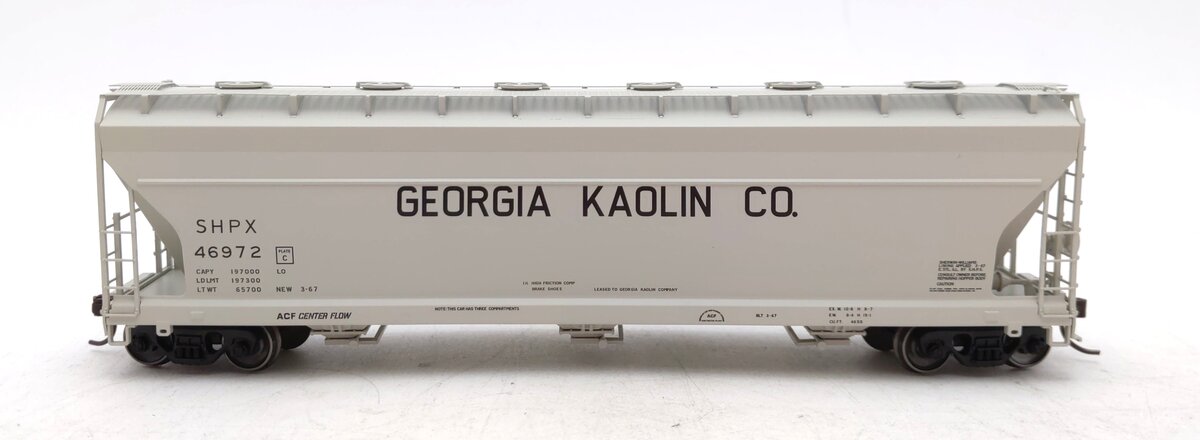 Atlas 20006938 HO Georgia Kaolin ACF 4650 Centerflow Hopper #46972