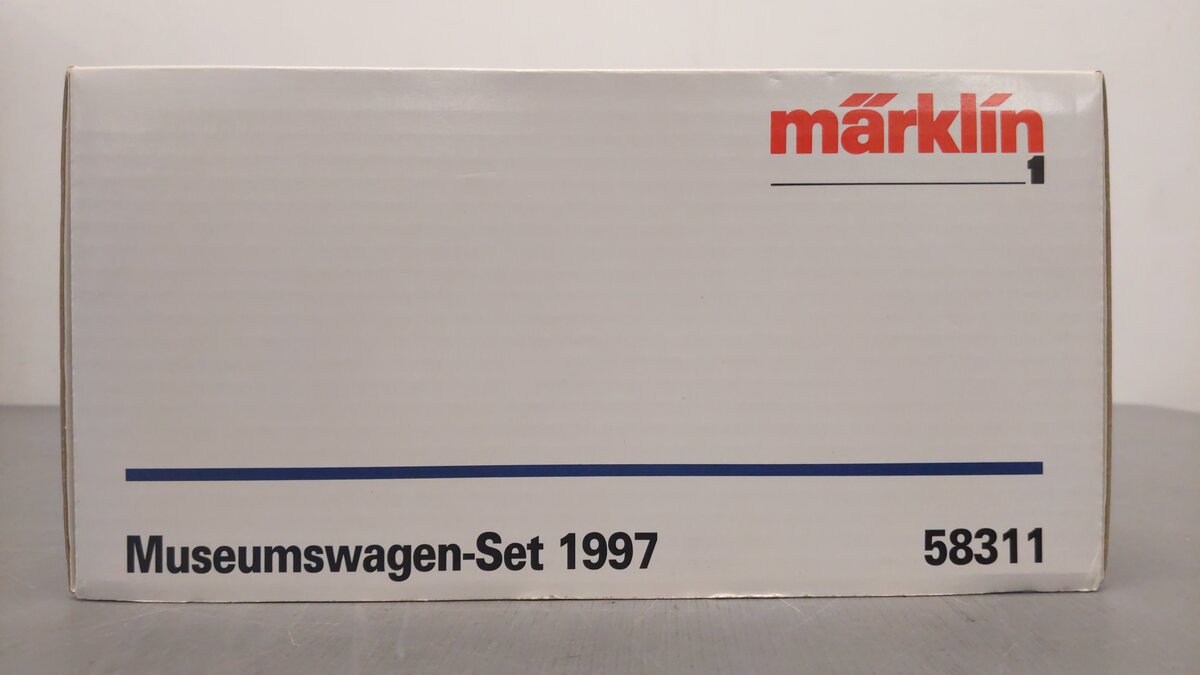 Marklin 58311 1 Scale Museumswagon-Set 1997 EX/Box